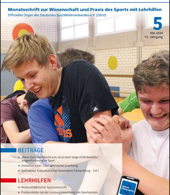 Neue Ausgabe der Zeitschrift sportunterricht: Mai 2024